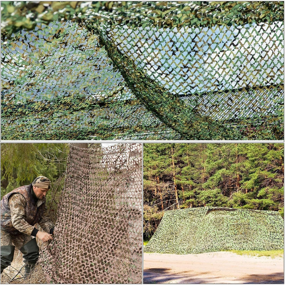 Fousam camo netting suitable for shade, party decorations, privacy fences.