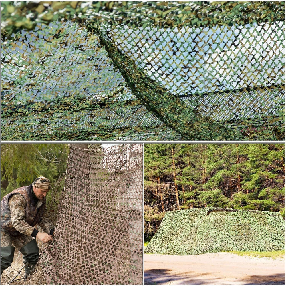 Fousam camo netting tree stand coverage boosts stealth and weather protection