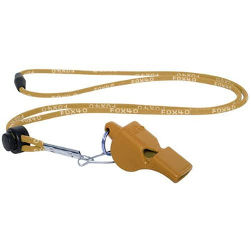 Fox 40 Sea Sport Mini Whistle blue ready for outdoor gear and quick access