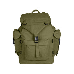 FOX OUTDOOR PRODUCTS Australian Style Rucksack front view shows durable canvas for long trips