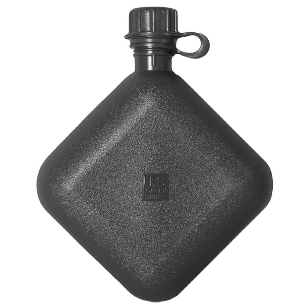 Fox Outdoor GI collapsible 2 Qt bladder canteen shown for on-the-go hydration.