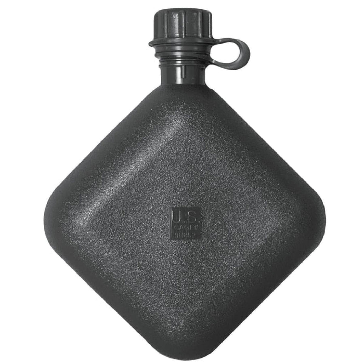 Fox Outdoor GI collapsible 2 Qt bladder canteen shown for on-the-go hydration.