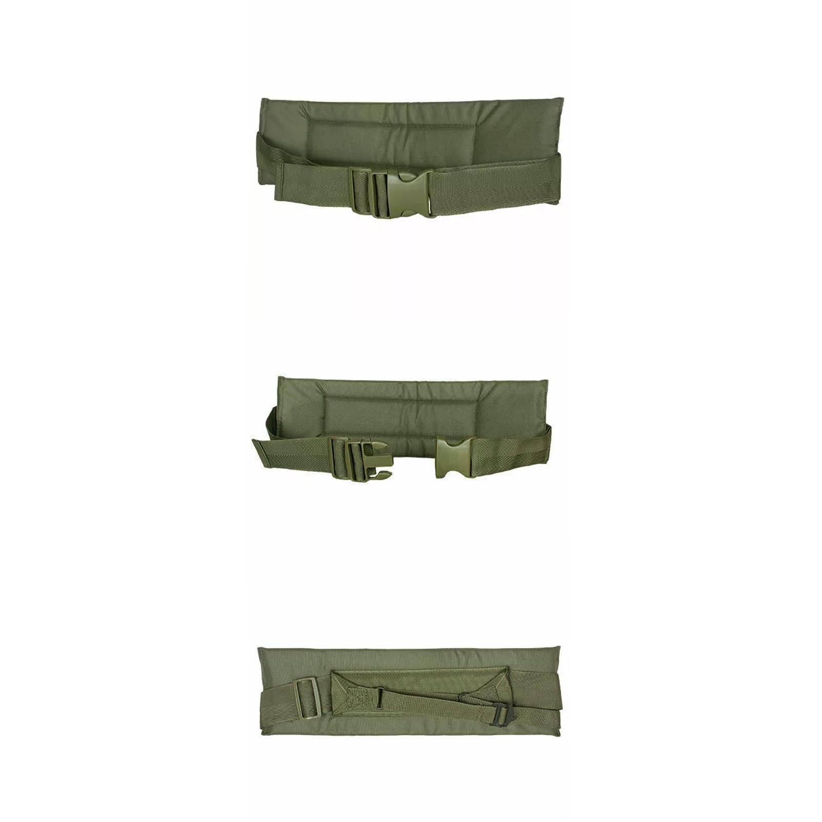 Fox Outdoor LC-2 padded kidney belt close-up showing durable closed-cell foam padding
