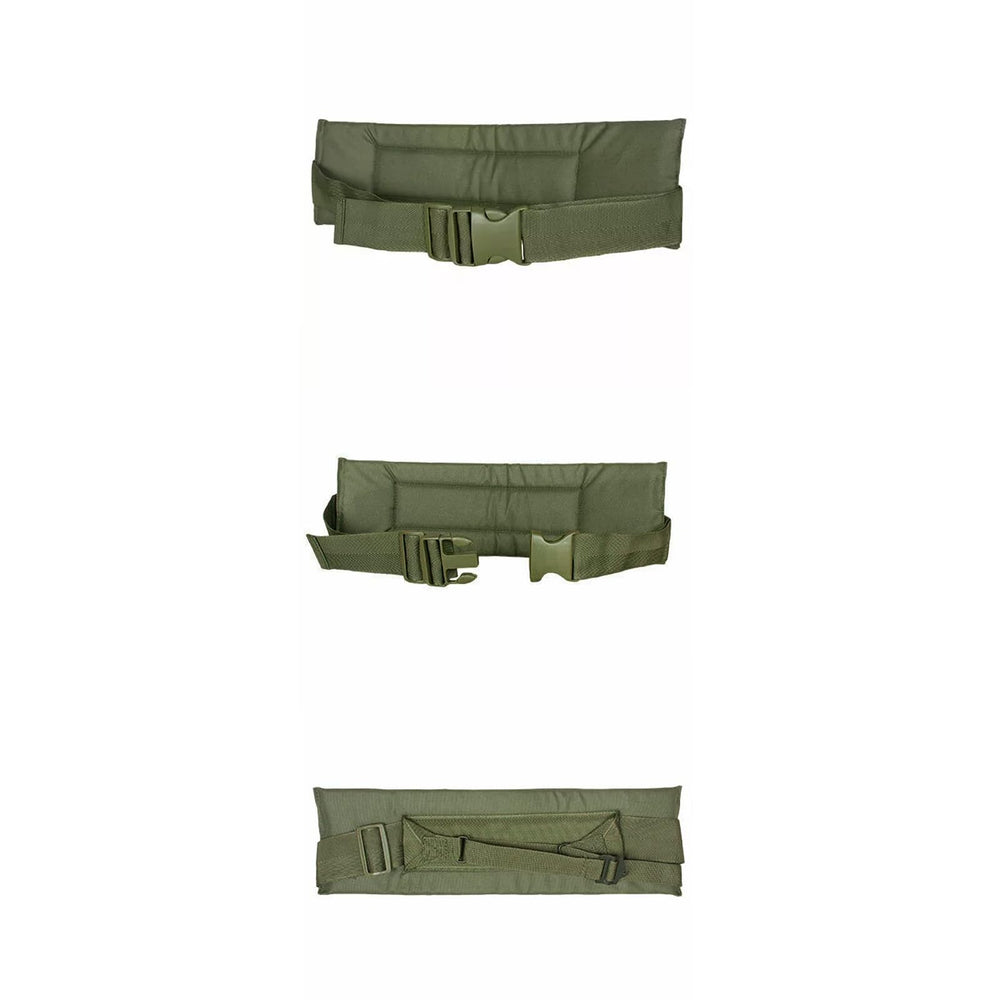 Fox Outdoor LC-2 padded kidney belt close-up showing durable closed-cell foam padding