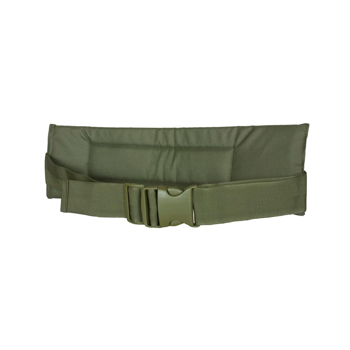 Fox Outdoor LC-2 kidney pad with waist strap providing lower back support during field work