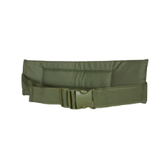 Fox Outdoor LC-2 kidney pad with waist strap providing lower back support during field work