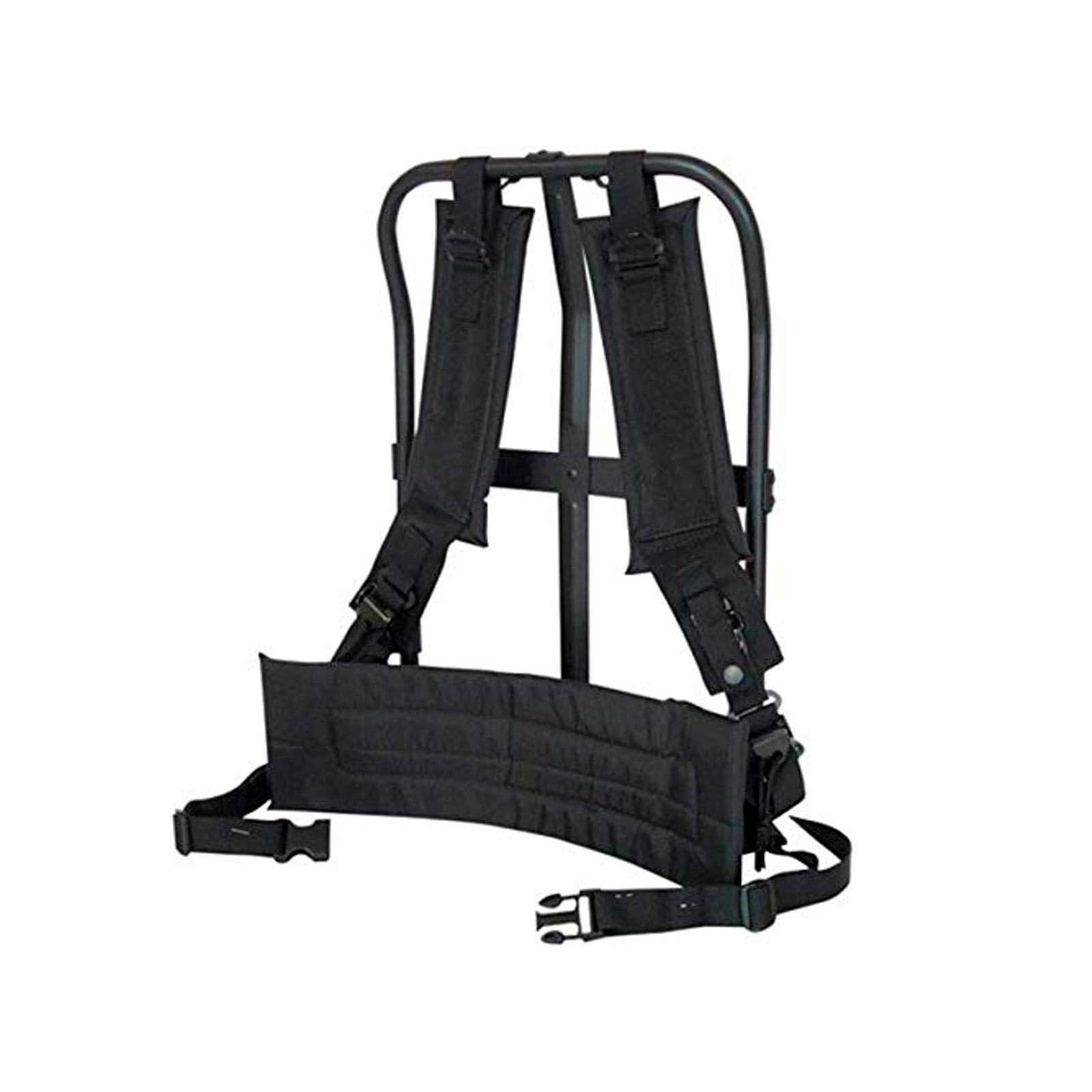 Fox Outdoor LC-1 frame with LC-2 straps ready for attachment to A.L.I.C.E. packs