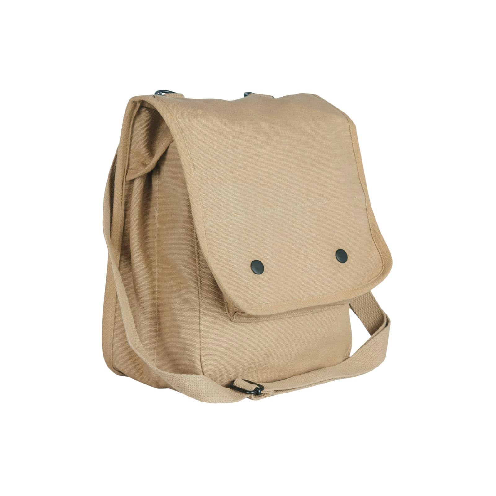 Fox Outdoor Map Case canvas-construction shown in khaki for rugged outdoor use