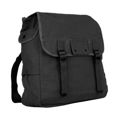 FOX OUTDOOR PRODUCTS Musette bag main compartment shows spacious storage for daily gear.