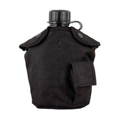 FOX Outdoor Products 1-Quart Canteen Cover with insulated pile lining keeps water cool during hikes.