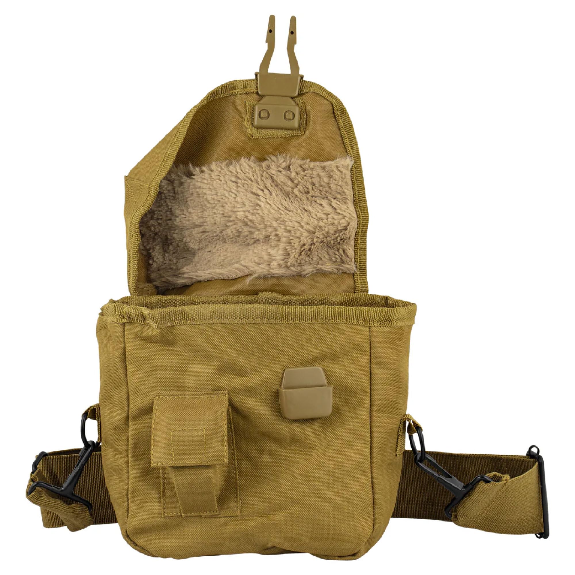 Fox Outdoor 53-28 canteen cover front pocket for small essentials on the trail