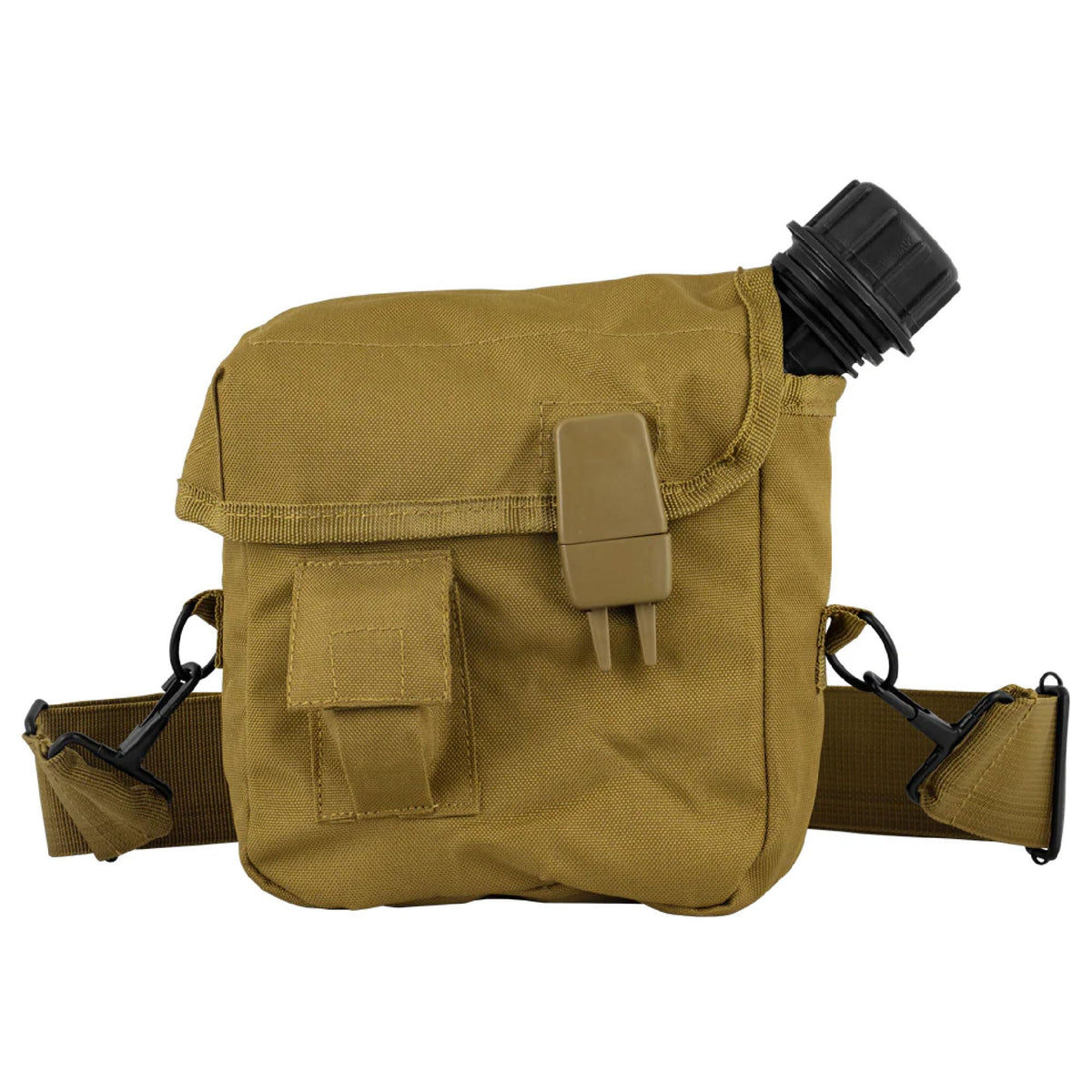 Fox Outdoor 53-28 canteen cover rear attachment for secure belt mounting and quick access
