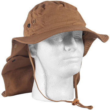 Fox Outdoor Products Advanced Hot-Weather Boonie Hat, front view, 2.5-inch brim for sun protection.