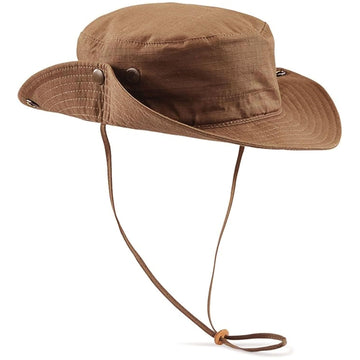 Fox Outdoor Products Boonie Hat, side view, vents for airflow on hot days.