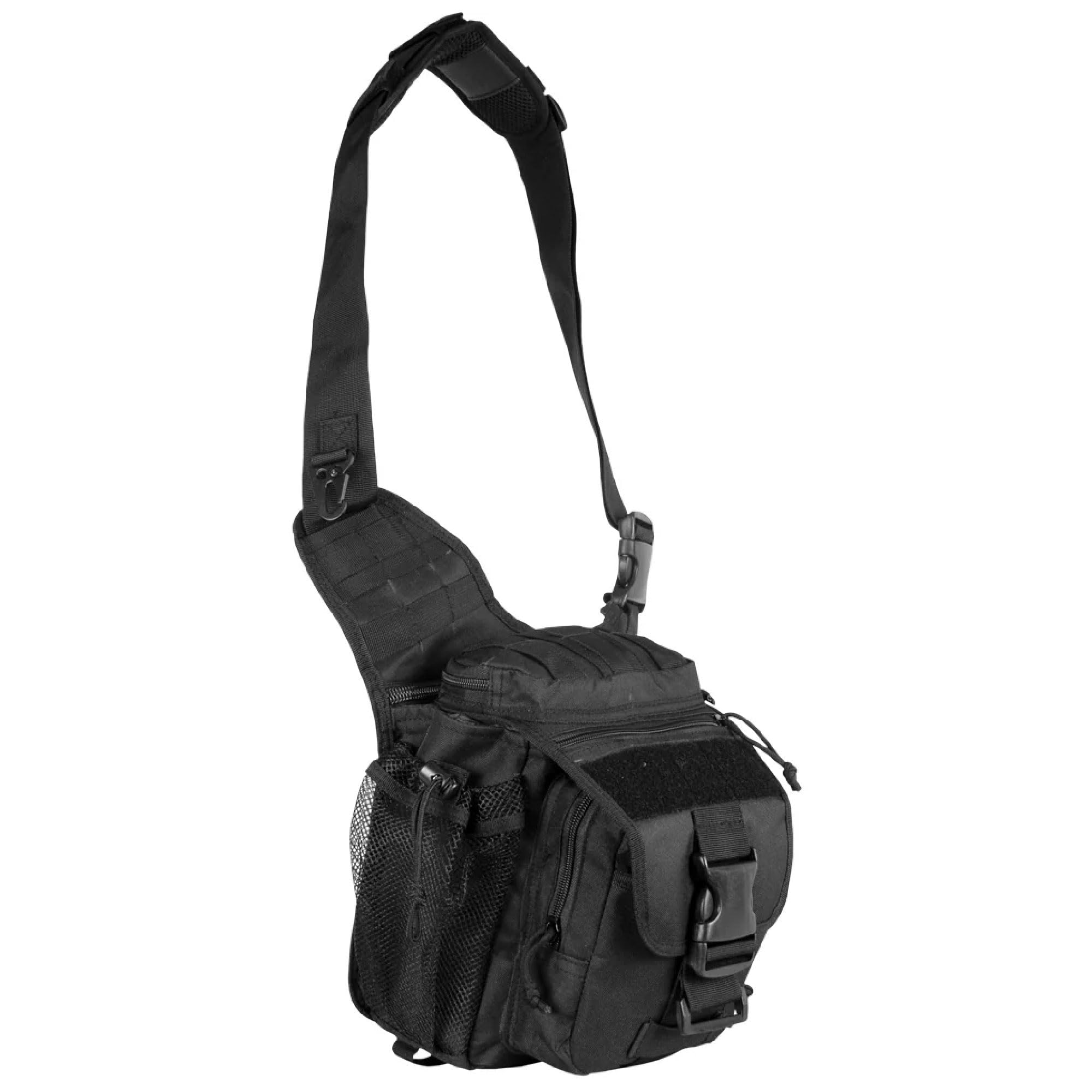 Fox Outdoor Products Advanced Tactical Hipster in black with discreet concealed holster for everyday carry.