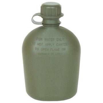 Fox Outdoor Products canteen cap in olive drab enables quick hydration on outdoor trips