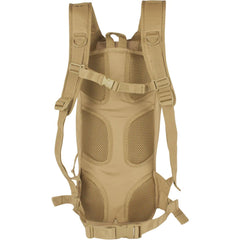 Fox Outdoor Products compact hydration backpack water bladder 2.5L ready for hydration during activity