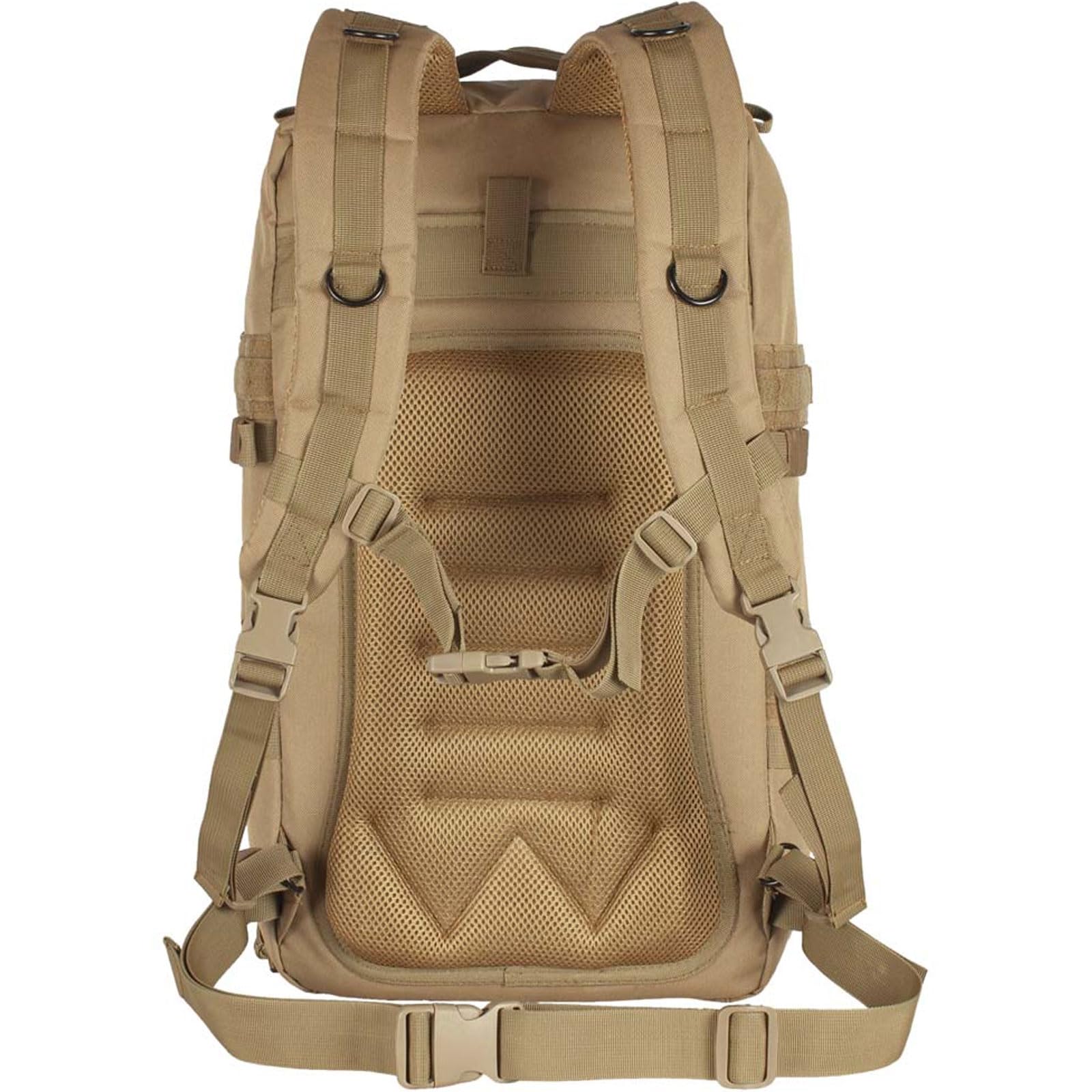 FOX Outdoor Stryker Transport Pack hydration pocket supports easy water access