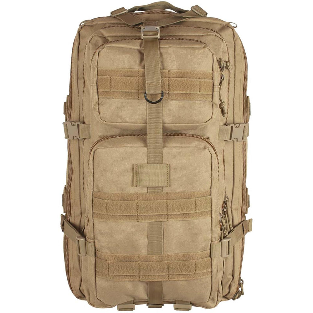 FOX Outdoor Stryker Transport Pack side MOLLE panel enables modular gear attachment