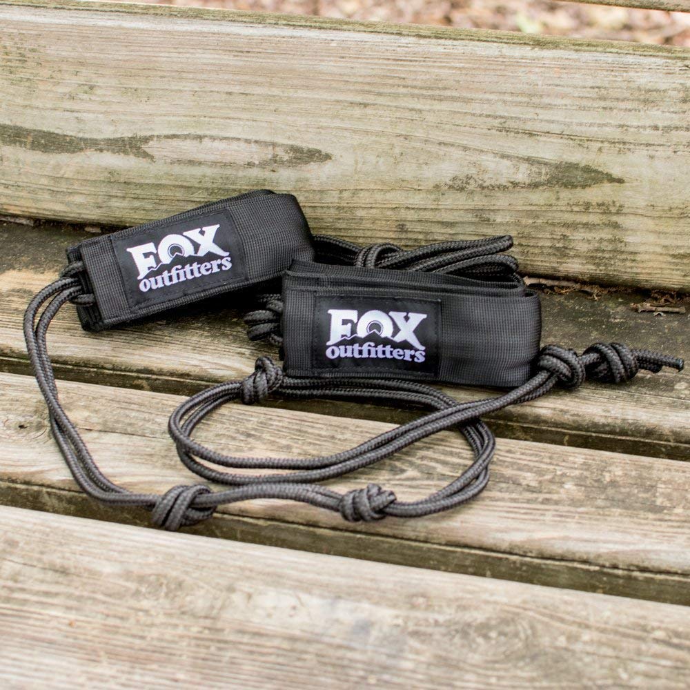 Fox Outfitters Neolite double hammock nylon fabric offers durable outdoor use.