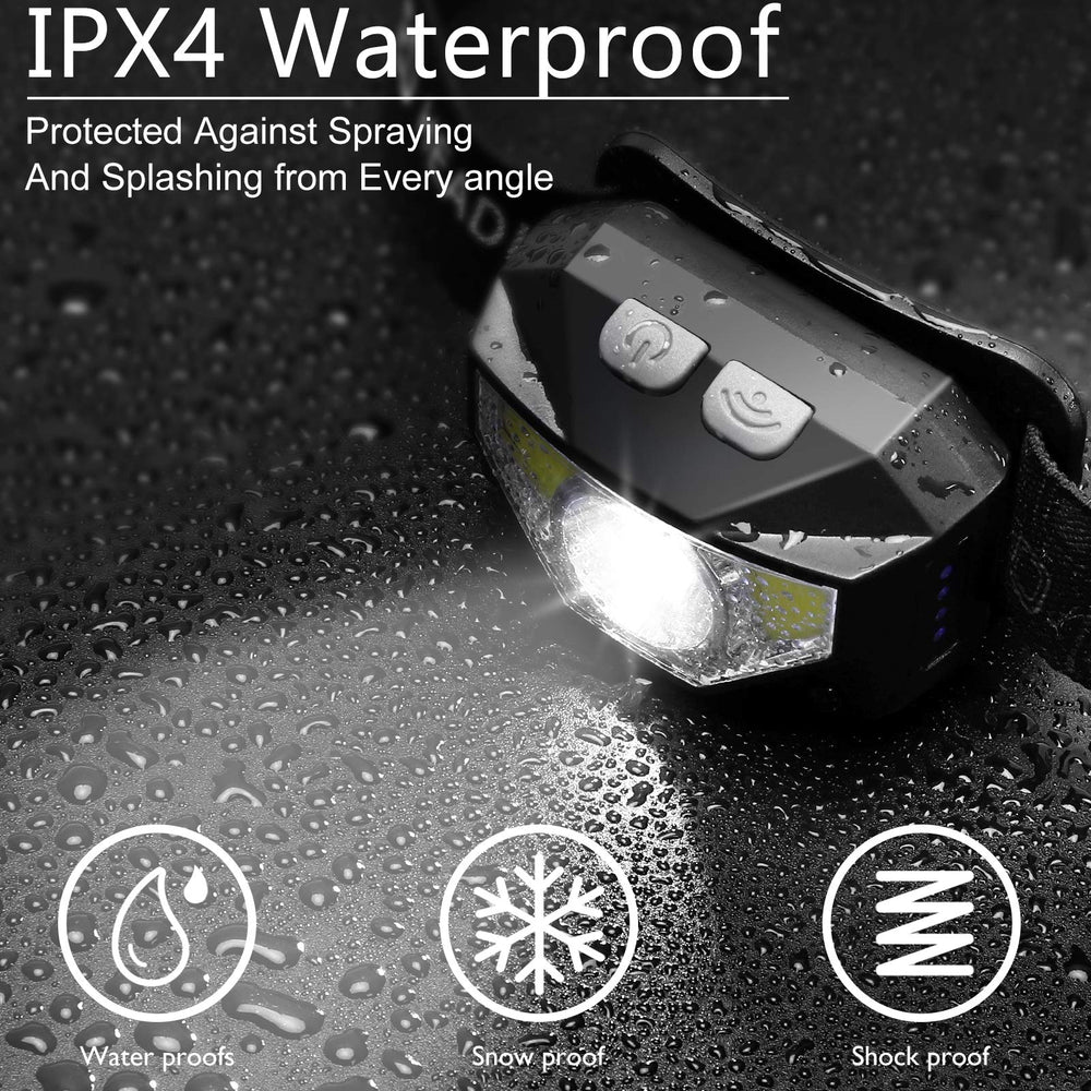 Foxdott Foldable Headlamp fits in your pocket for quick access.