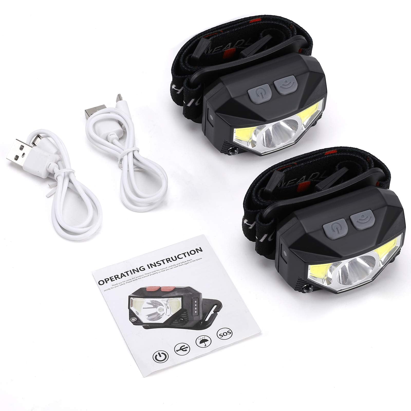 Foxdott Multi-use Headlamp serves as flashlight, headlamp, or night light.