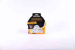FOXPRO Ghost Spur Wide V-Cut call provides wide-tone purrs for social turkey talks.