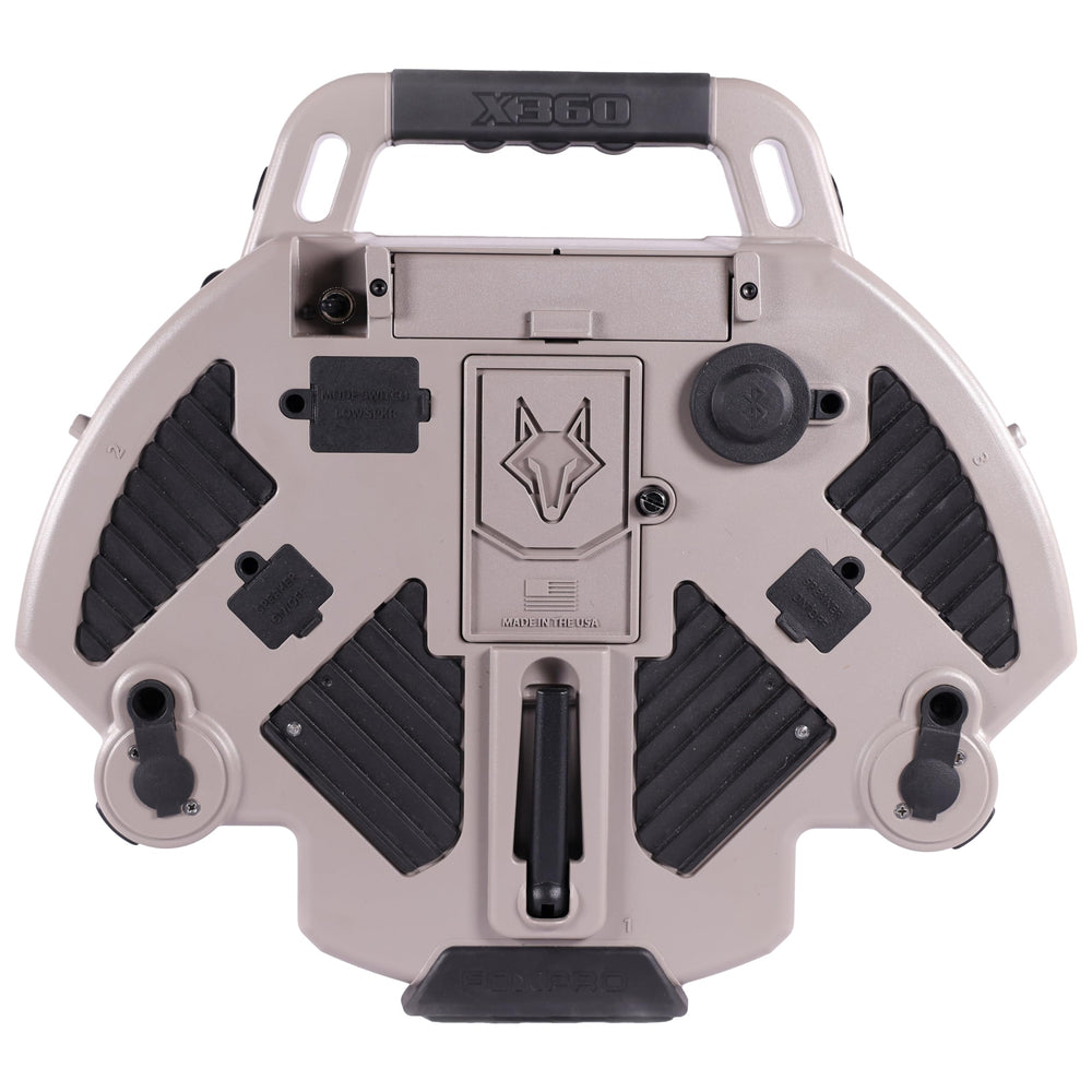 FOXPRO X360 battery kit with 10,000 mAh pack and charger