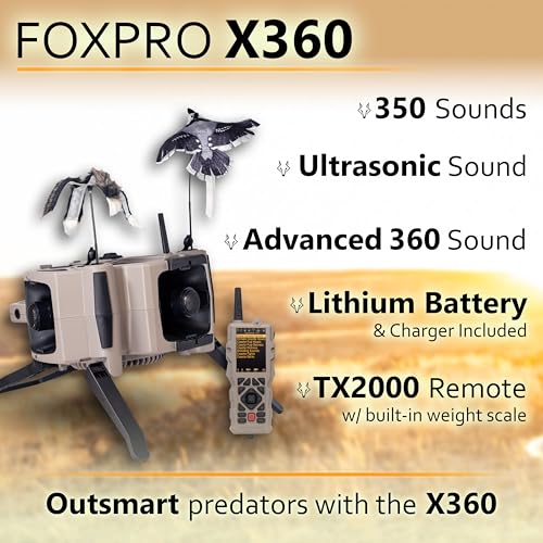 FOXPRO X360 speaker array shows 7-speaker system for rich output