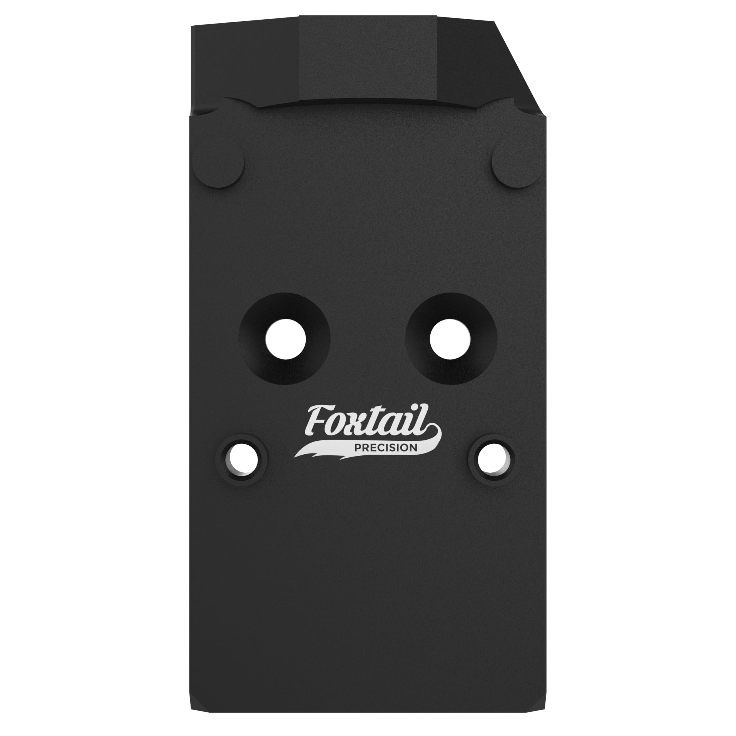 Foxtail Precision rear sight dovetail plate enabling RMR-style optic mounting on CZ Shadow.