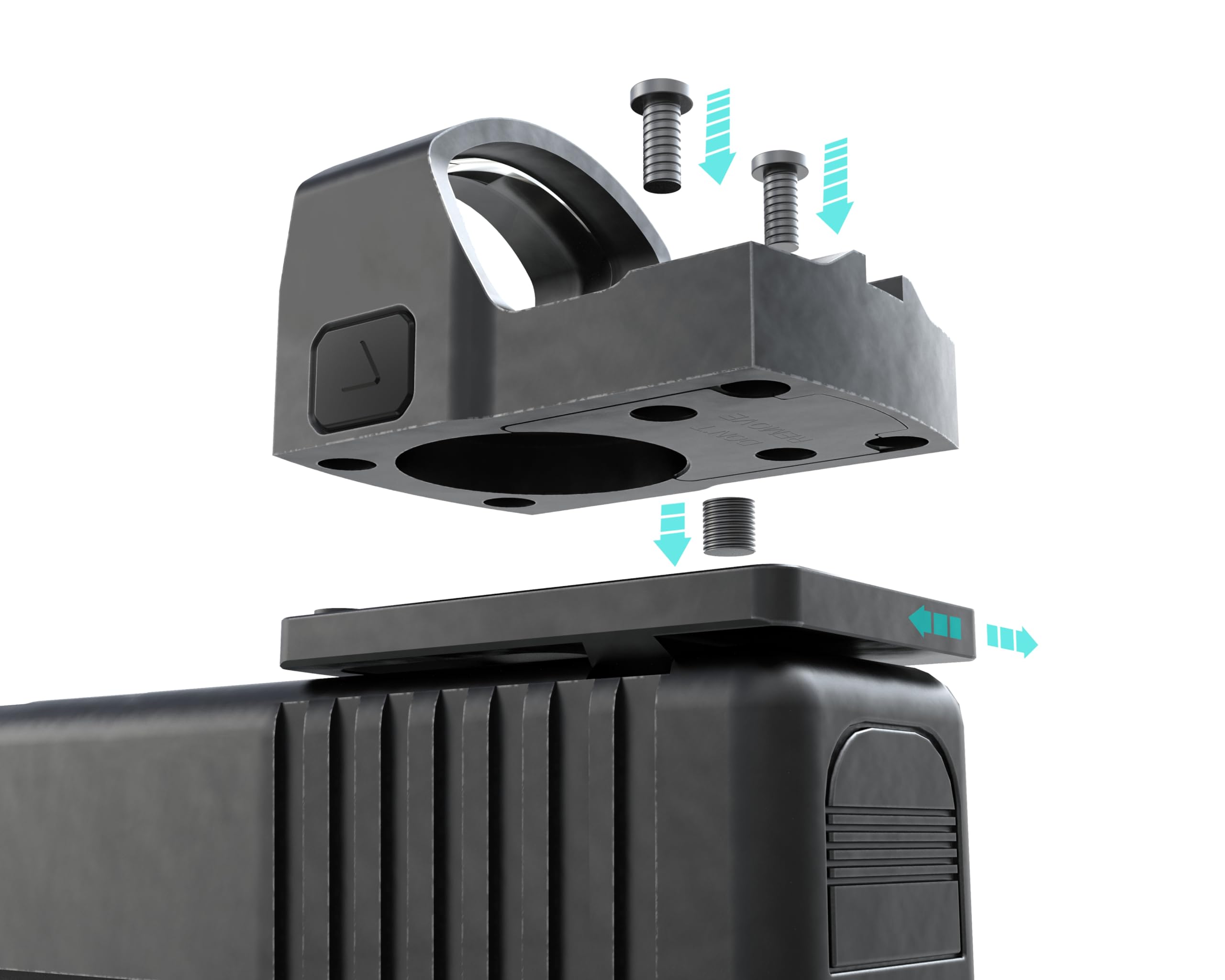7075 aluminum construction provides durable performance in rugged conditions