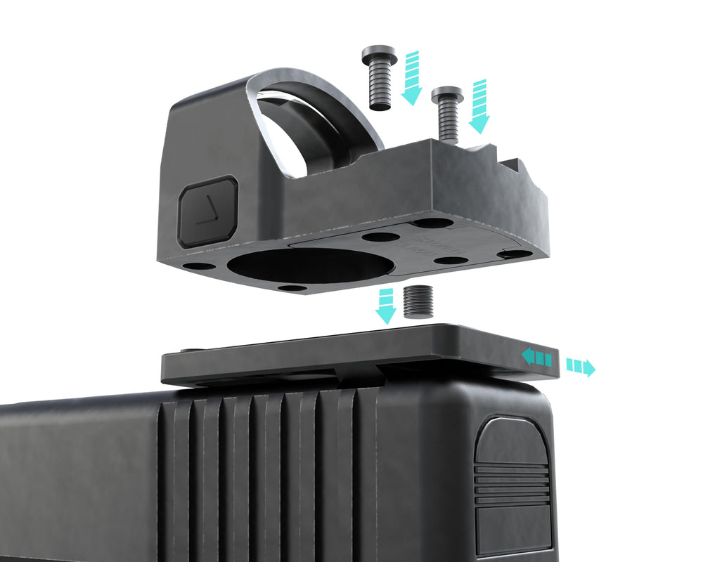 7075 aluminum construction provides durable performance in rugged conditions