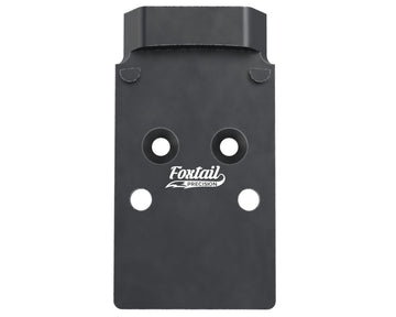Foxtail Precision red dot adapter for CZ P-10 mount boosts rapid target acquisition