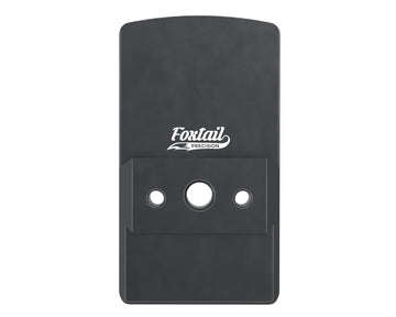 Foxtail Precision red dot adapter on S&amp;W M&amp;P front view for stable mounting