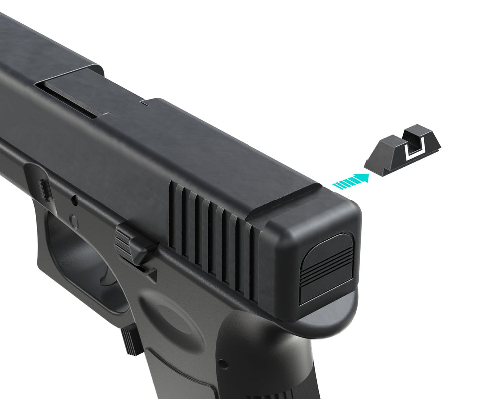 Foxtail Precision adapter removing rear sight for quick setup