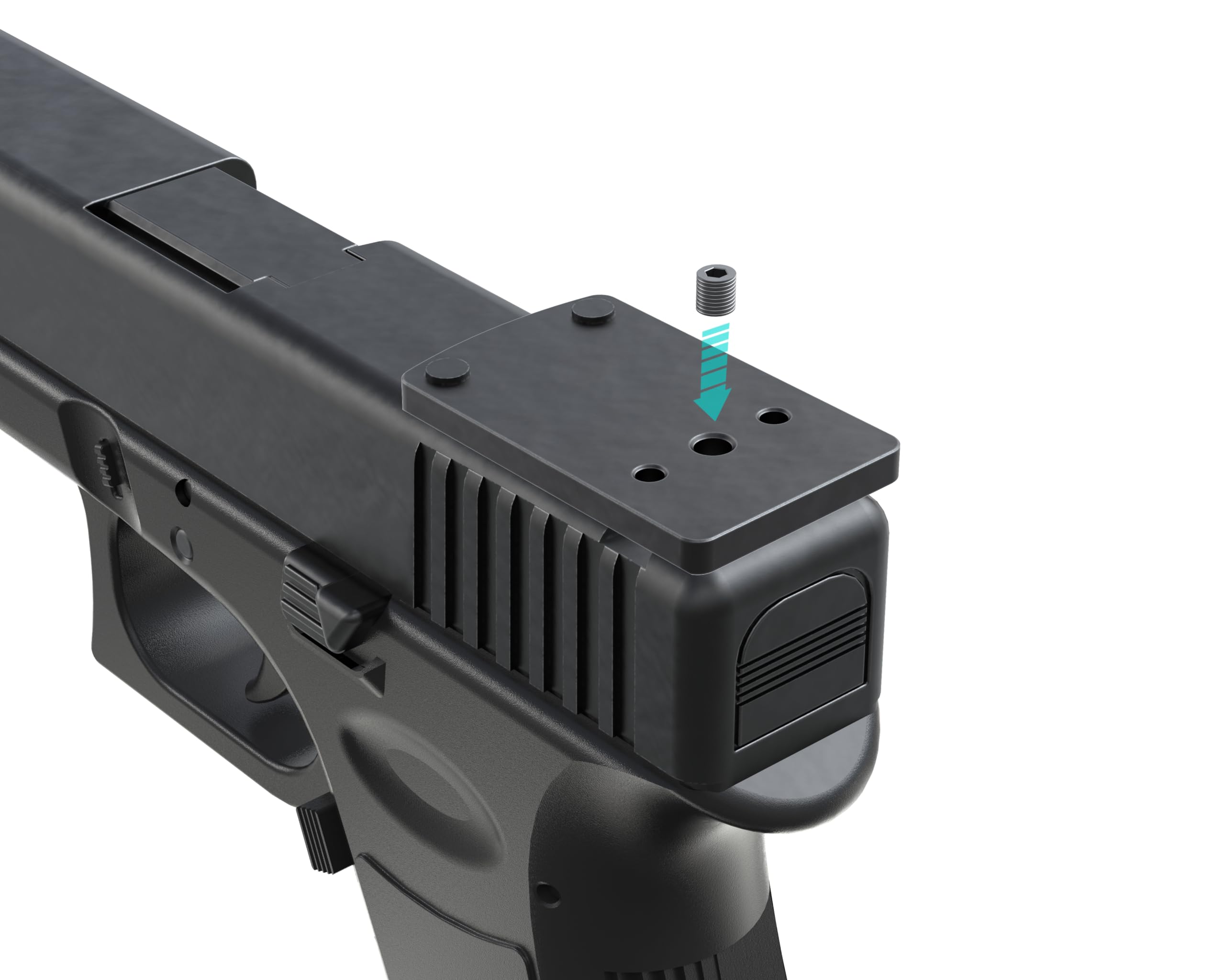 Foxtail Precision adapter near Venom compatibility for flexible sights