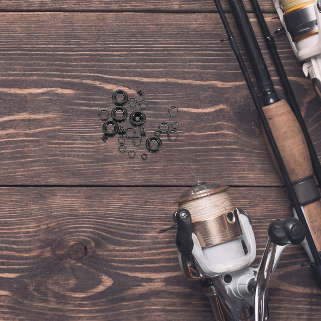 FOYTOKI kit used on lure rod to improve line flow.