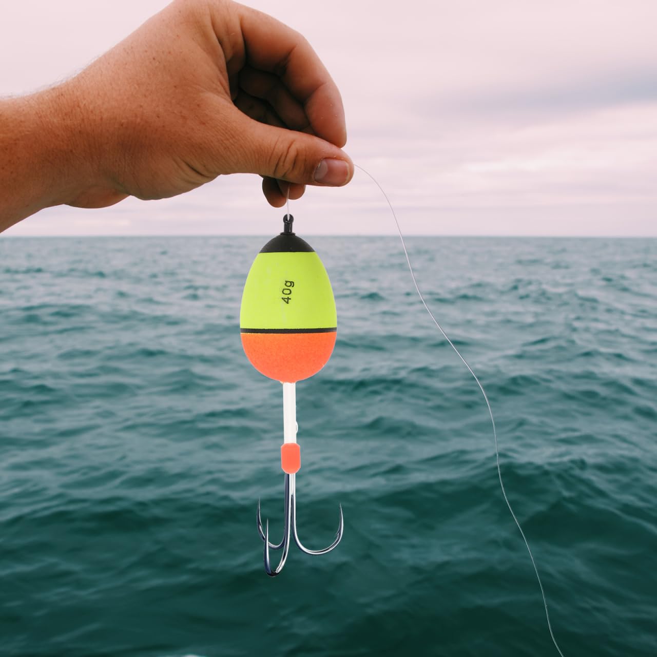 FOYTOKI compact lightweight float fits easily in a tackle bag