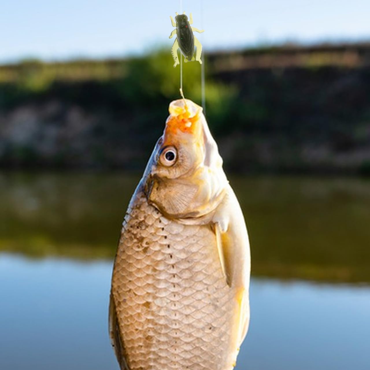 FOYTOKI cricket soft lure carried in tackle bag for trips