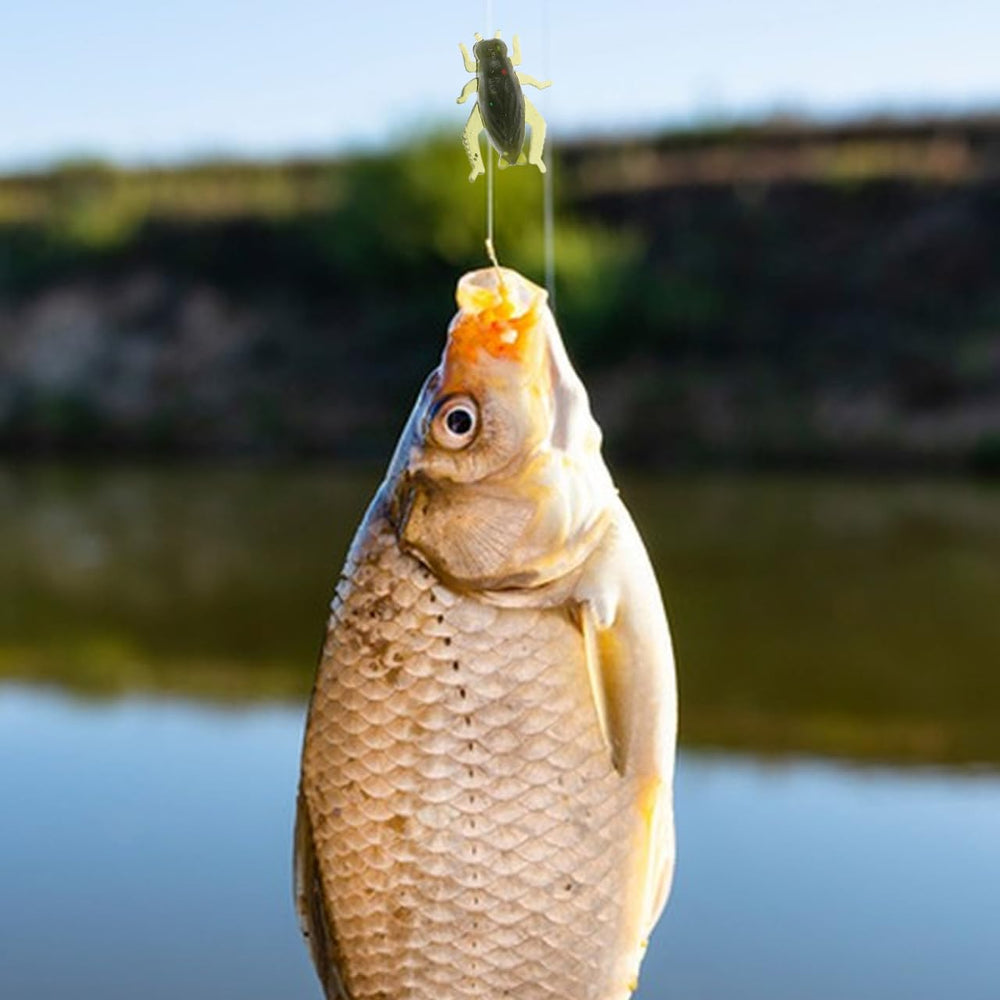 FOYTOKI cricket soft lure carried in tackle bag for trips