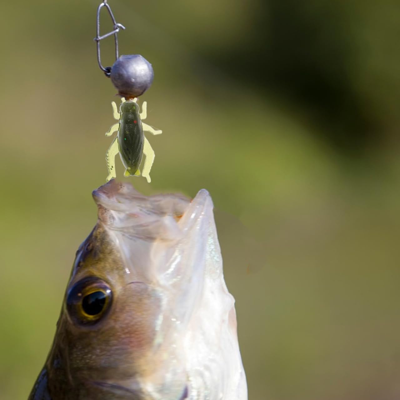 FOYTOKI cricket soft lure packaging image showing set contents