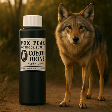 FPS Coyote Urine packaging and labeling for quick outdoor use