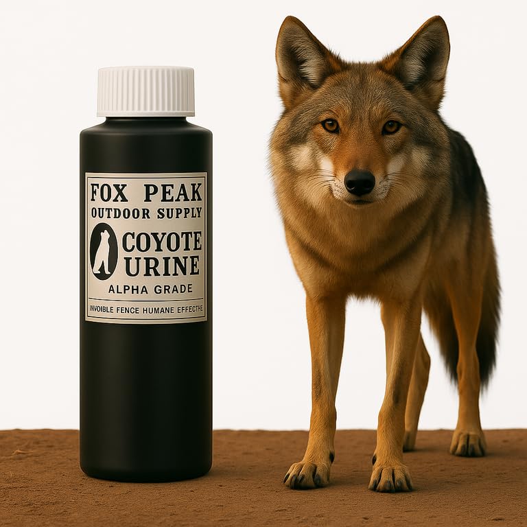 FPS Coyote Urine used in trapping scent stations to attract curiosity