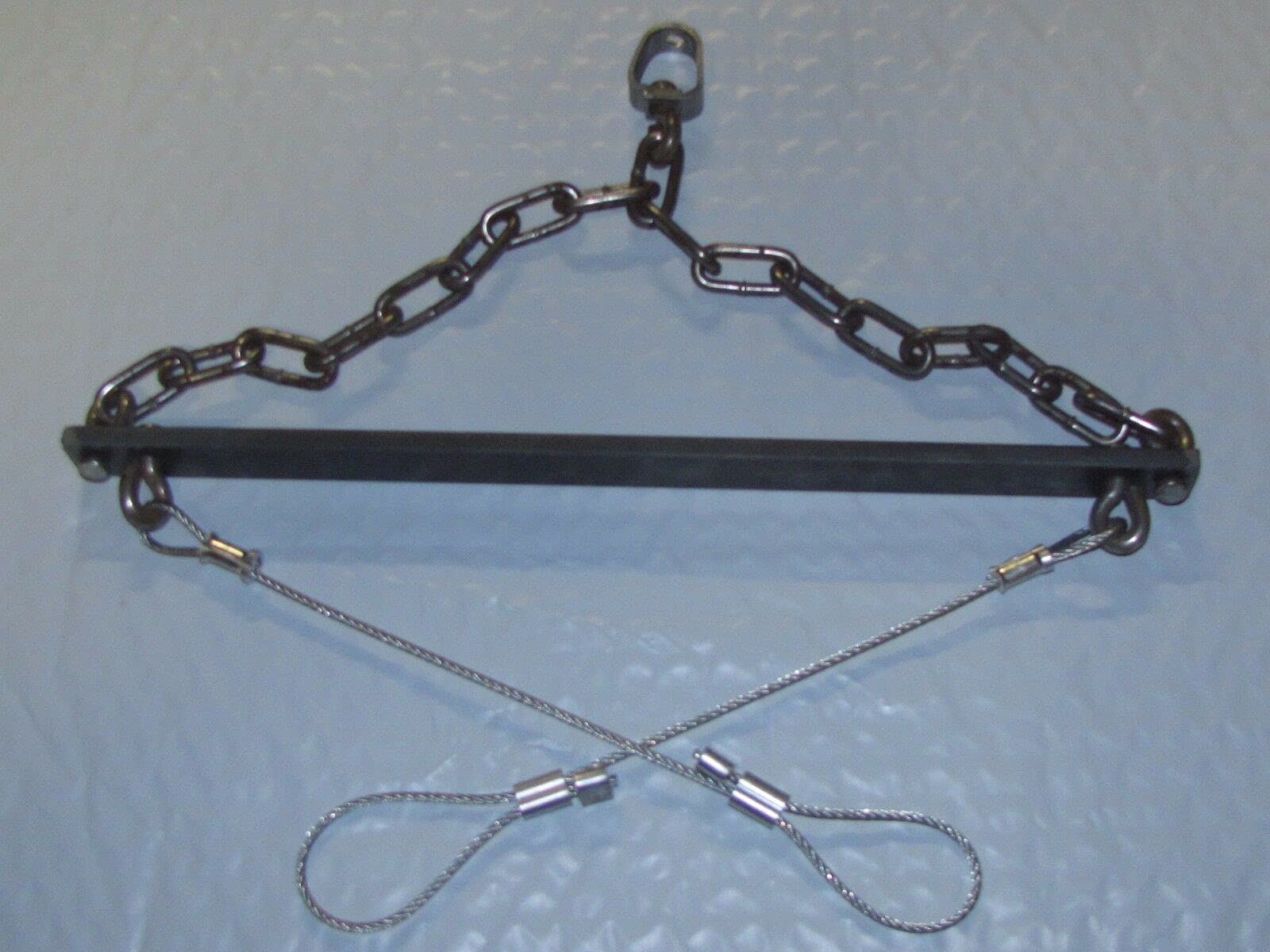 FPS Skinning Gambrel made in USA provides sturdy support for processing game outdoors.