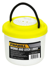 Frabill 4744 Compact Live Bait Container in Yellow/White