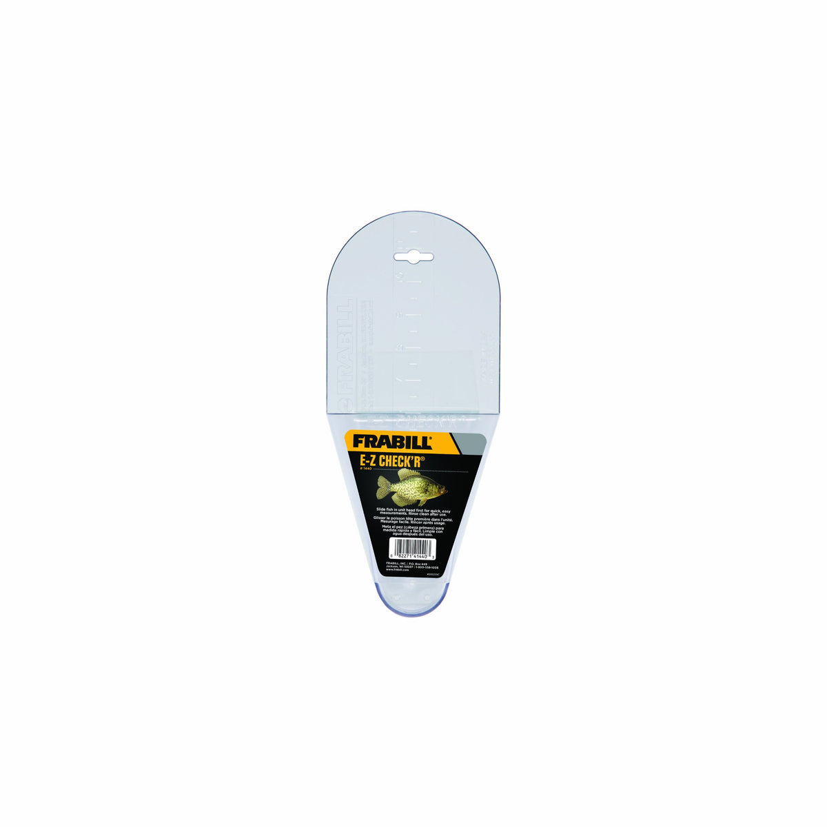 Frabill EZ Crappie Check'R measuring tool for quick length reads