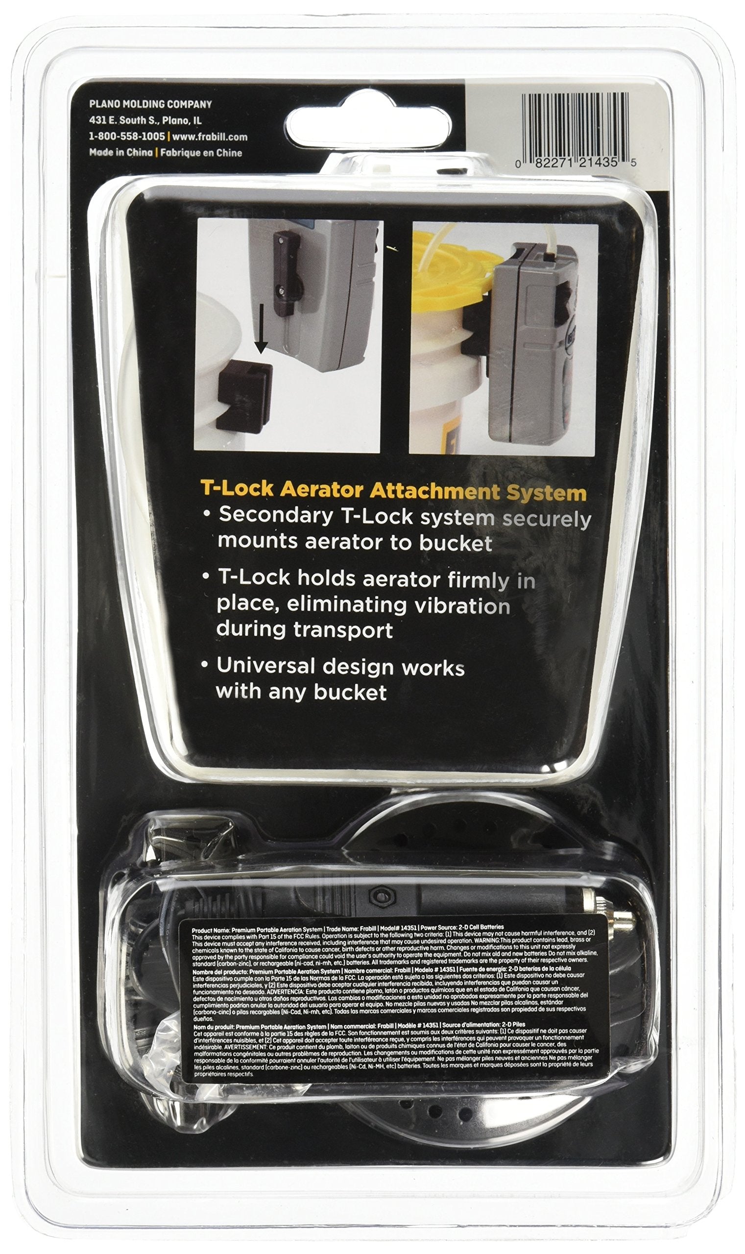 Frabill Ice Aqua-Life aerator night light supports night fishing
