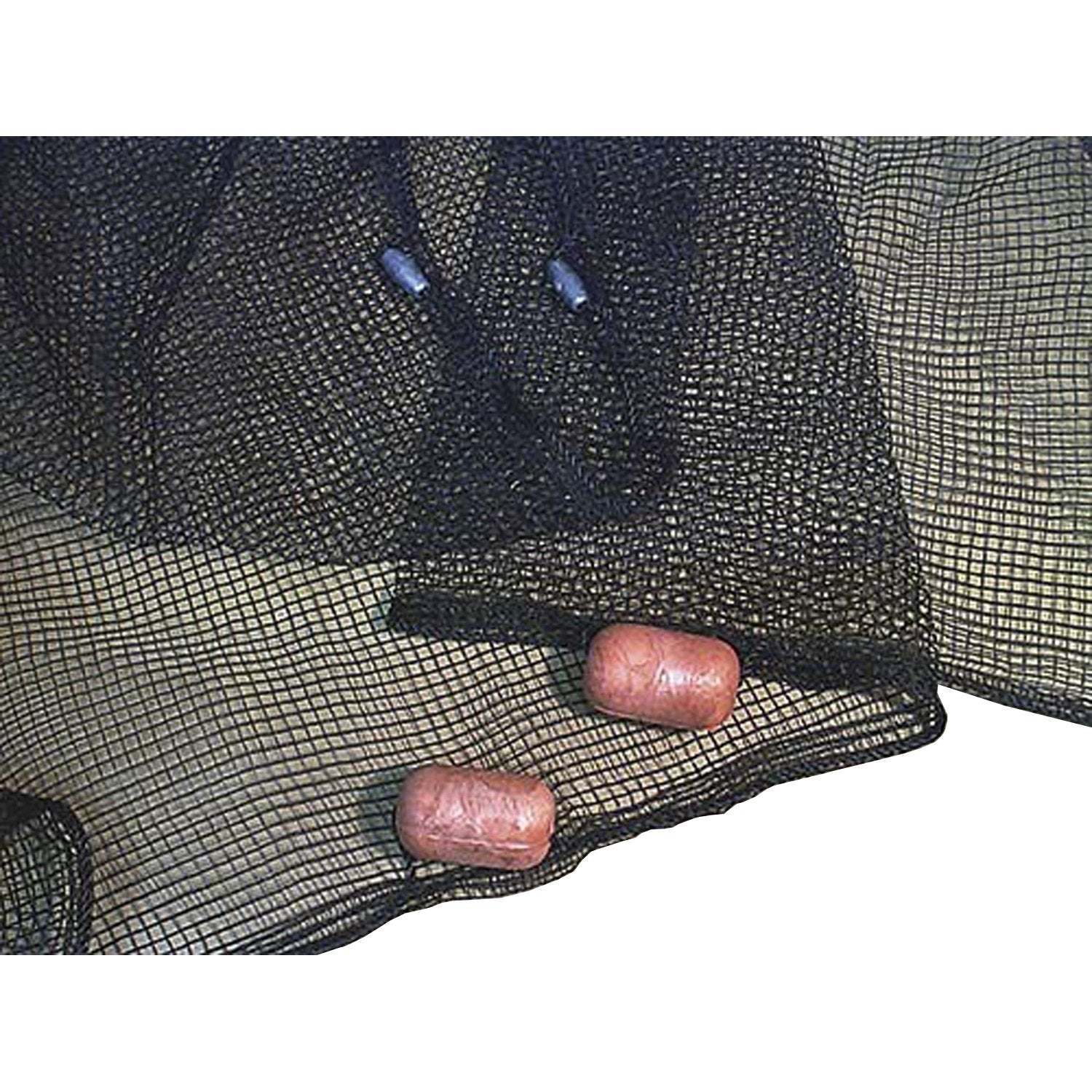 Frabill Seine Net 4x12 with black camouflage for efficient bait collection and quick drying.