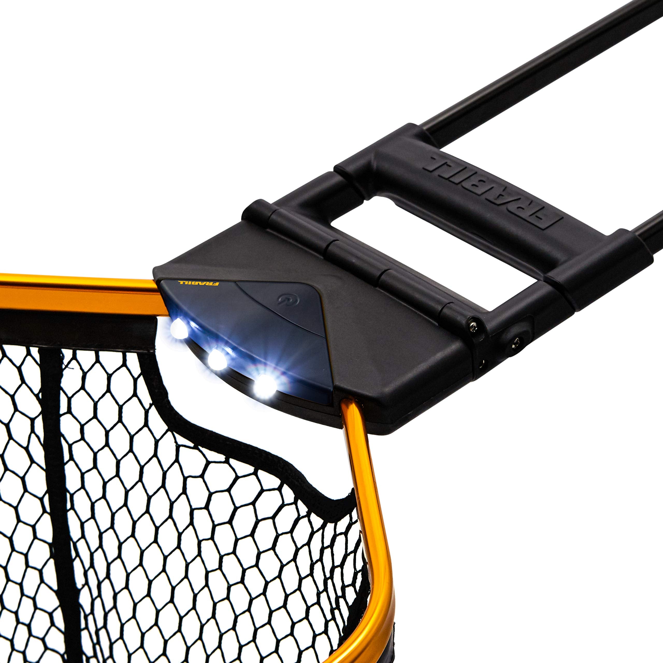 Frabill Bearclaw 1418 enables one-handed use for quick scoops