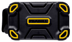 Frabill universal bait station 8qt white side view highlights compact footprint on deck.